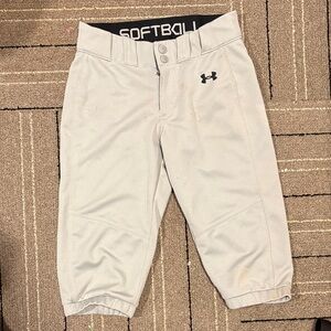 Under Armour Kids' greySoftball Pants